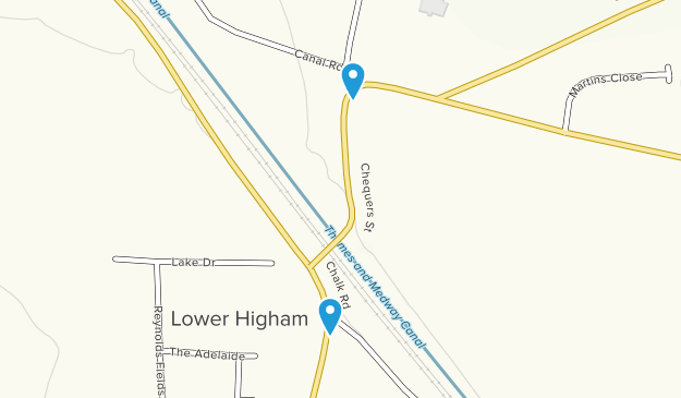 Higham, England Map