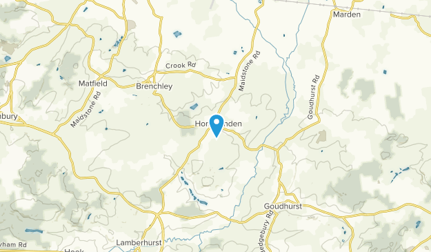 Horsmonden, England Map