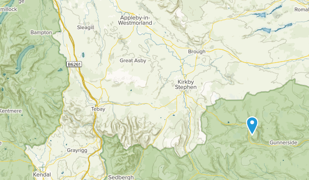 Keld, England Map
