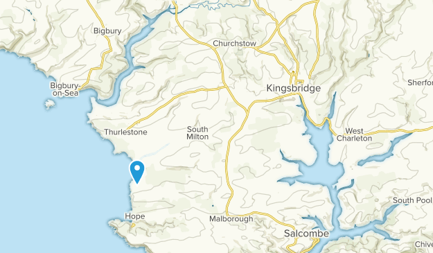 Kingsbridge, England Map