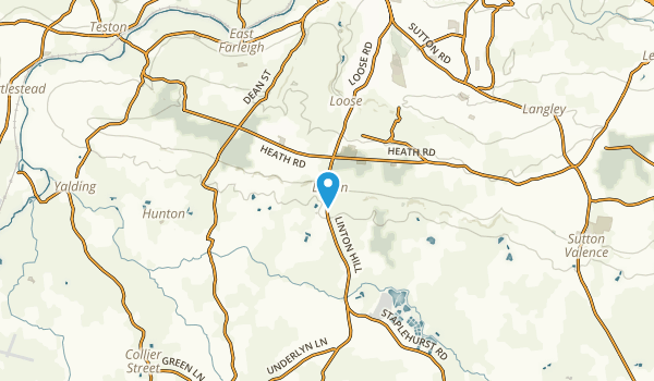Linton, England Map