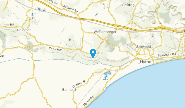 Lympne, England Map