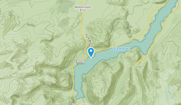 Matterdale, England Map