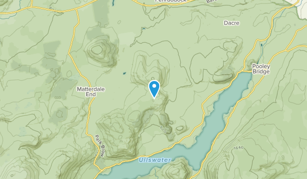 Matterdale Civil Parish, England Map