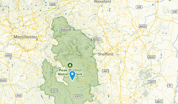 Millers Dale, England Map