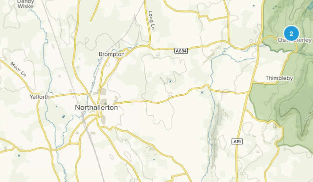 Northallerton, England Map