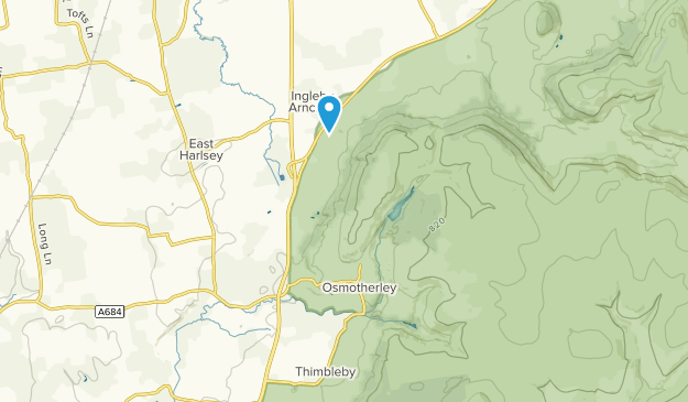 Osmotherley, England Map