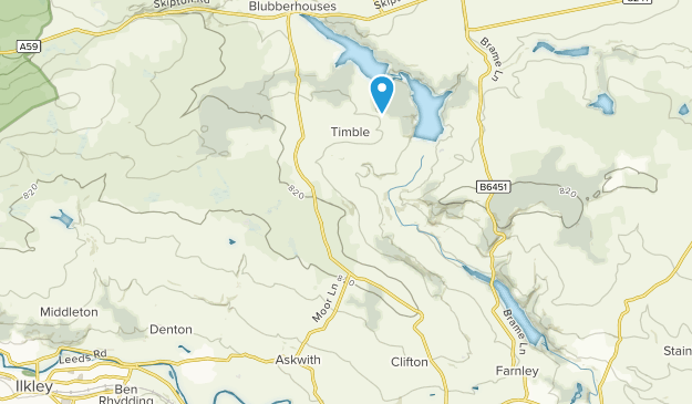 Otley, England Map