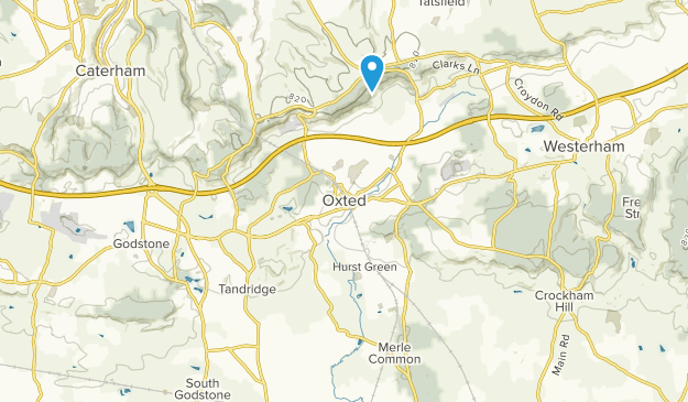 Oxted, England Map