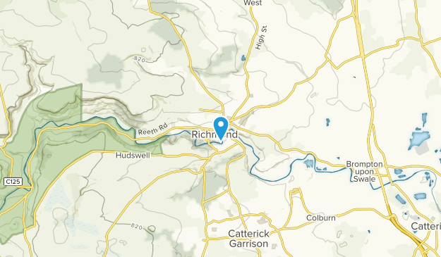 Richmond, England Map