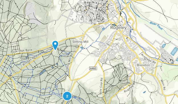 Rugeley, England Map