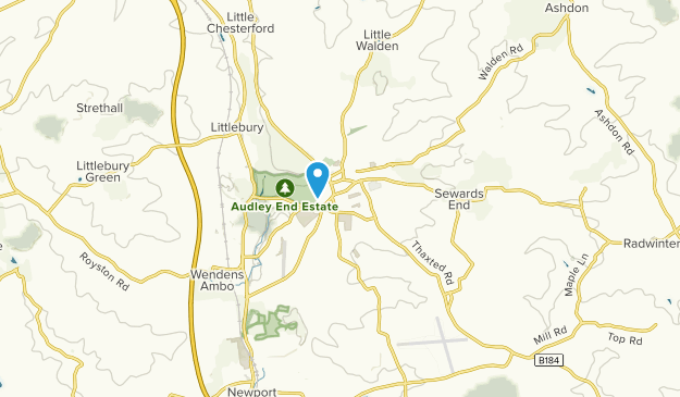 Saffron Walden, England Map