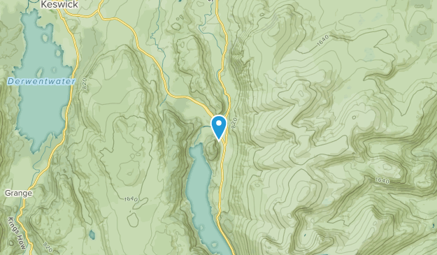 Saint Johns Castlerigg and Wythburn, England Map
