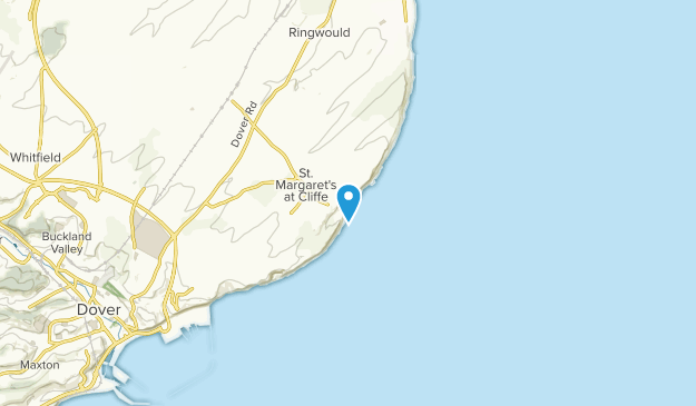Saint Margarets at Cliffe, England Map