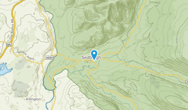 Sedbergh, England Map
