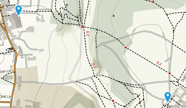 Sevenoaks, England Map