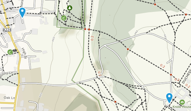 Sevenoaks, England Map