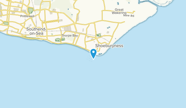 Shoeburyness, England Map