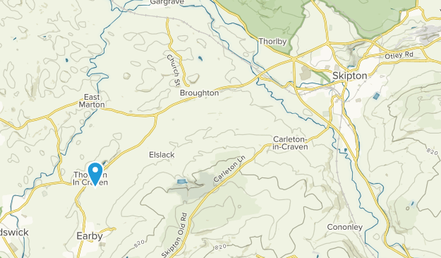 Skipton, England Map
