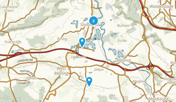 Snodland, England Map