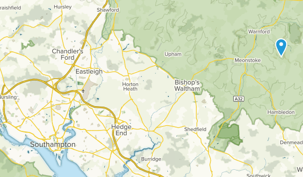Southampton, England Map