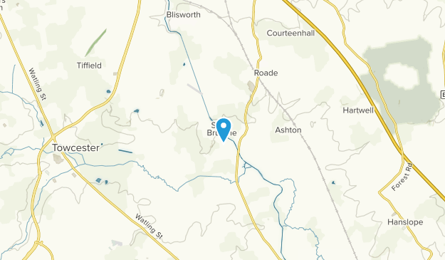 Stoke Bruerne, England Map