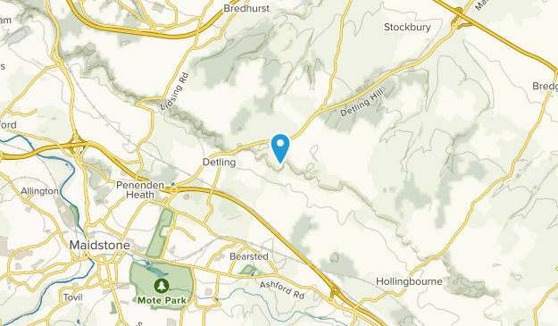 Thurnham, England Map
