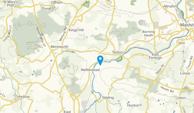 Wateringbury, England Map