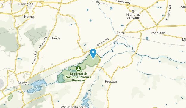 Wickhambreaux, England Map