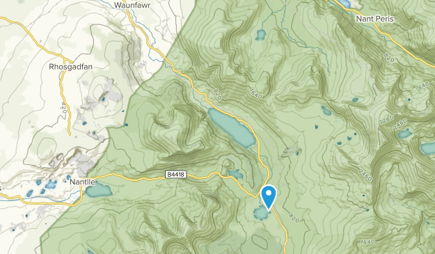 Betws Garmon Community, GWN Map