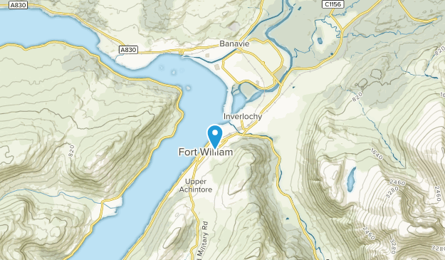 Fort William, HLD Map