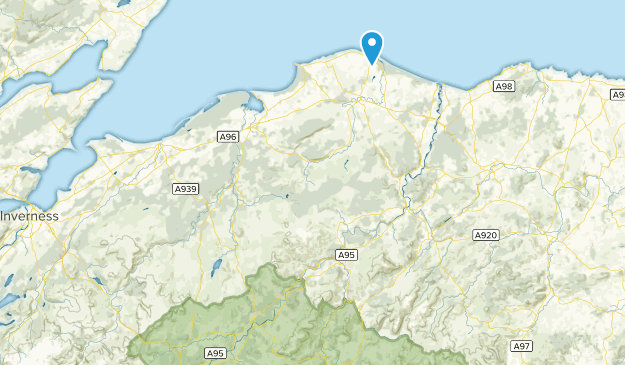 Grantown-on-Spey, HLD Map