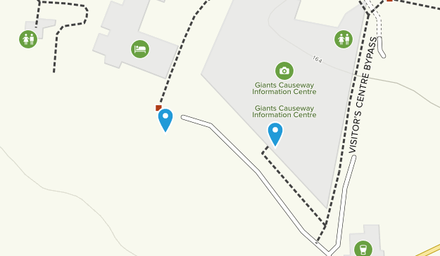 Bushmills, Northern Ireland Map