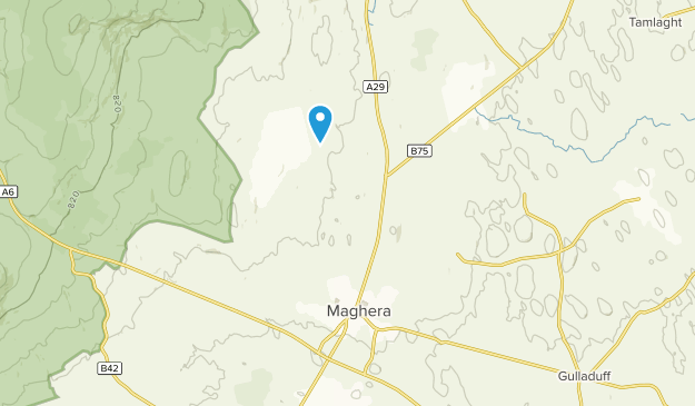 Maghera, Northern Ireland Map