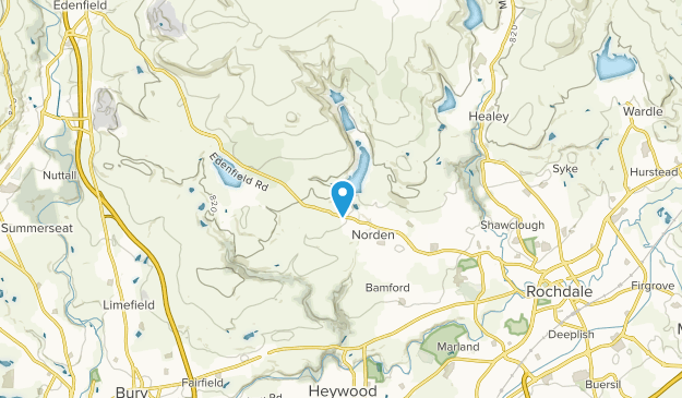 Rochdale, Rochdale Map