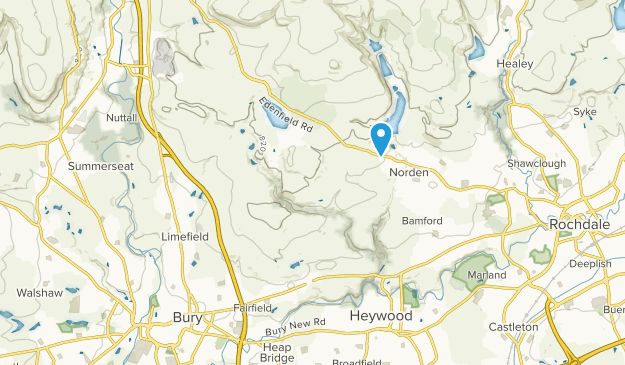 Rochdale, Rochdale Map
