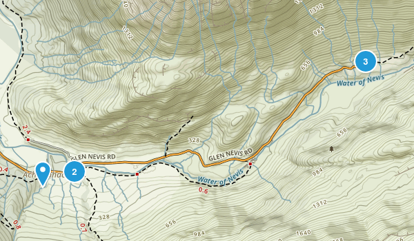 Achriabhach, Scotland Map
