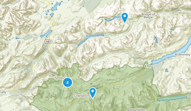 Auchtertyre, Scotland Map