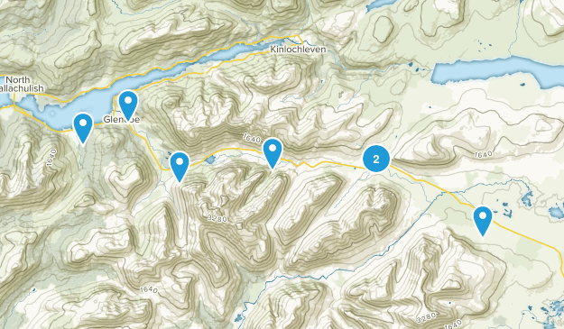 Ballachulish, Scotland Map