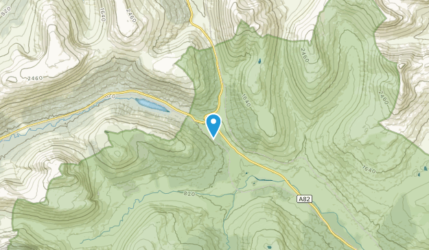 Crianlarich, Scotland Map