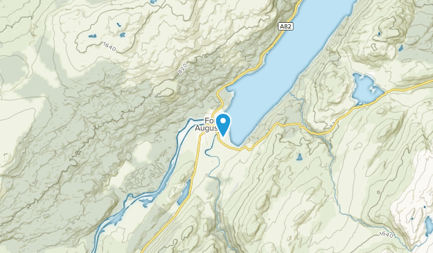 Fort Augustus, Scotland Map