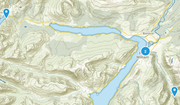 Fort William, Scotland Map