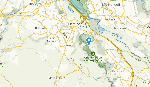 Hamilton, Scotland Map