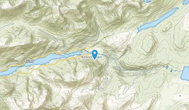 Kinlochmore, Scotland Map