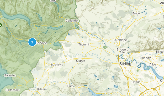 Stirling, Scotland Map