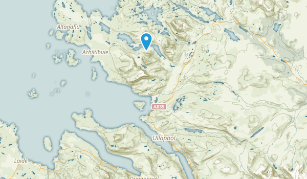 Ullapool, Scotland Map