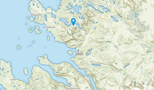 Ullapool, Scotland Map