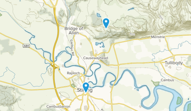 Stirling, Stirling Map