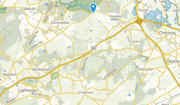 Chobham, Surrey Map