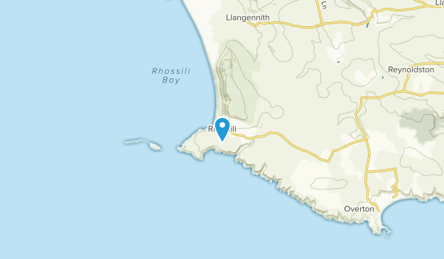Rhossili Community, Swansea Map